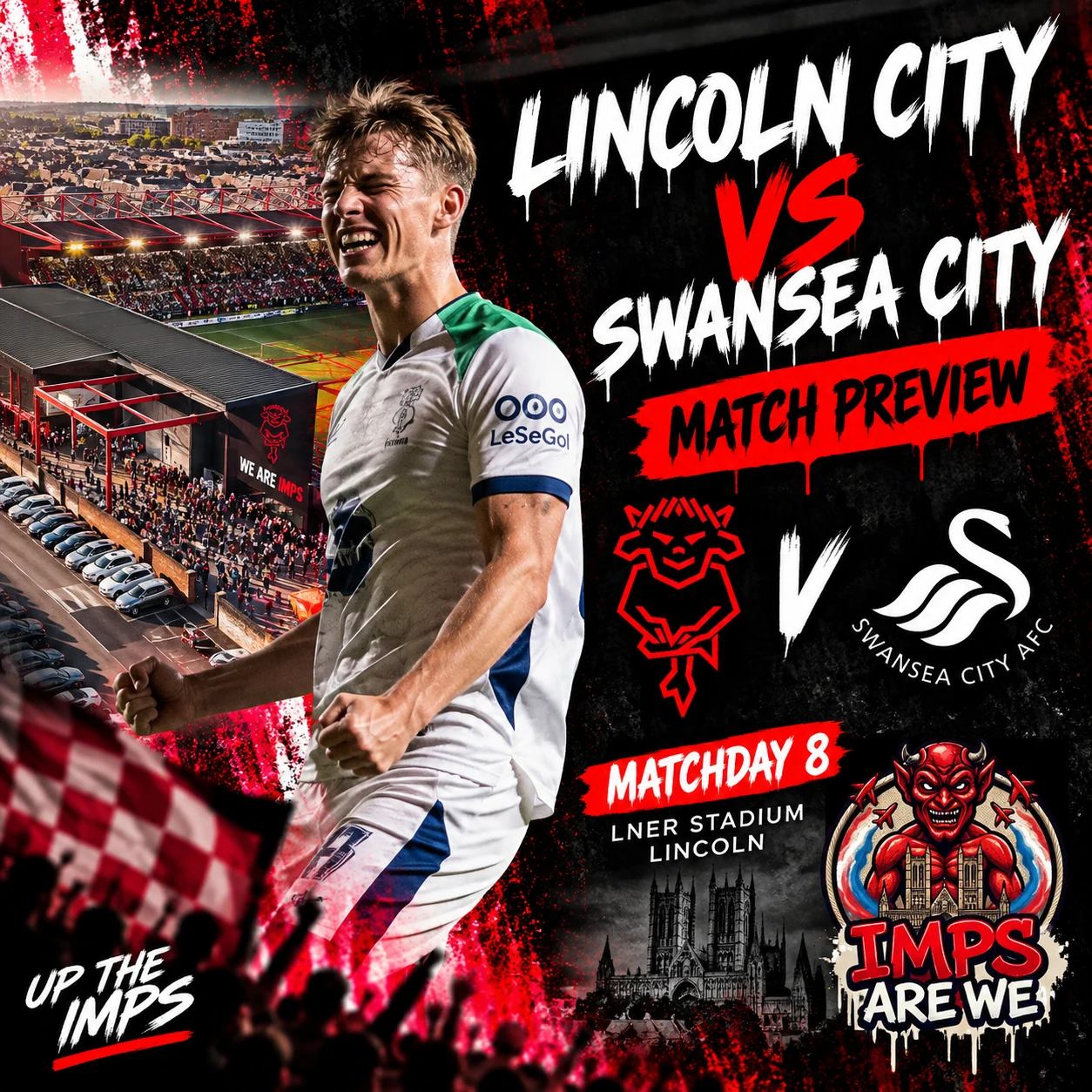 Lincoln Host Ex Premiership Swansea